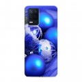 Дизайнерский пластиковый чехол для Realme Narzo 30 5G Новогодние шары