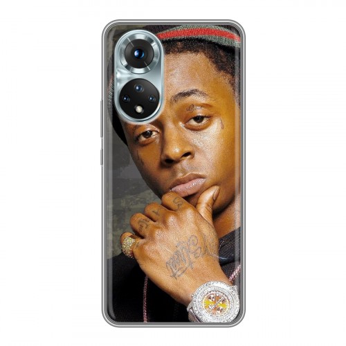 Дизайнерский силиконовый чехол для Huawei Honor 50 Lil Wayne