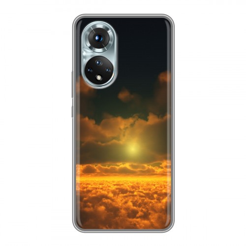 Дизайнерский силиконовый чехол для Huawei Honor 50 Солнце