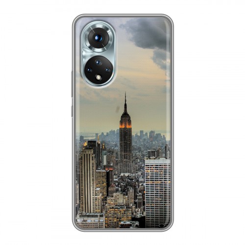 Дизайнерский силиконовый чехол для Huawei Honor 50 Нью-Йорк