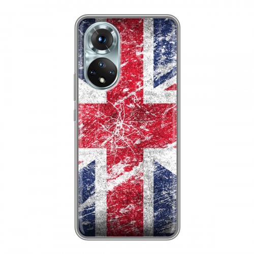 Дизайнерский силиконовый чехол для Huawei Honor 50 Флаг Британии