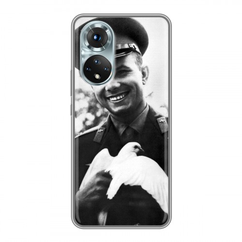 Дизайнерский силиконовый чехол для Huawei Honor 50 Юрий Гагарин