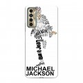 Дизайнерский силиконовый чехол для Tecno Camon 17P Майкл Джексон