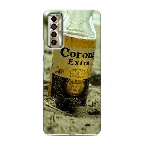 Дизайнерский силиконовый чехол для Tecno Camon 17P Corona