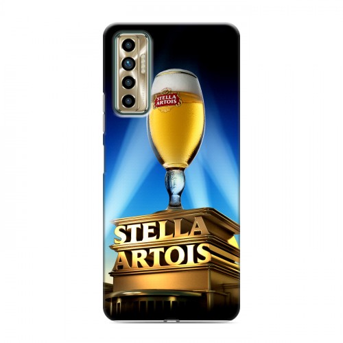 Дизайнерский силиконовый чехол для Tecno Camon 17P Stella Artois