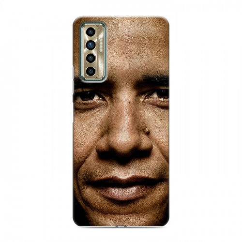 Дизайнерский силиконовый чехол для Tecno Camon 17P Барак Обама