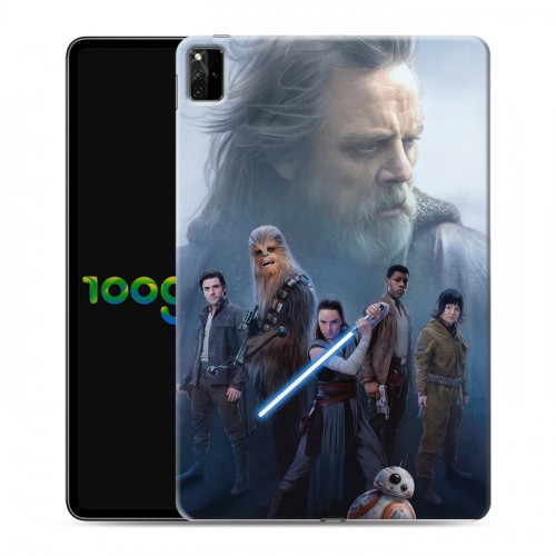 Дизайнерский силиконовый чехол для Huawei MatePad Pro 12.6 (2021) Star Wars : The Last Jedi