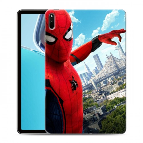 Дизайнерский силиконовый чехол для Huawei MatePad 11 (2021) Человек - паук