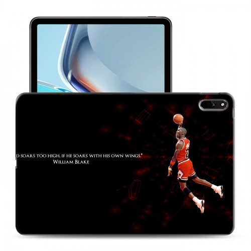 Дизайнерский силиконовый чехол для Huawei MatePad 11 (2021) Майкл Джордан