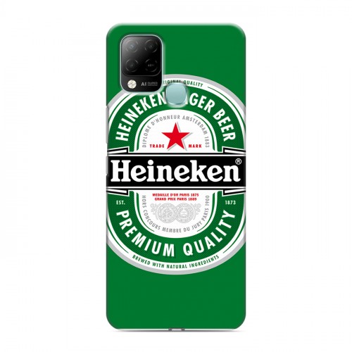 Дизайнерский силиконовый чехол для Infinix Hot 10S Heineken