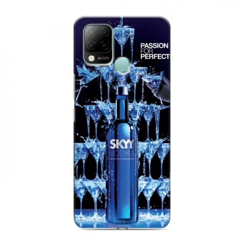 Дизайнерский силиконовый чехол для Infinix Hot 10S Skyy Vodka