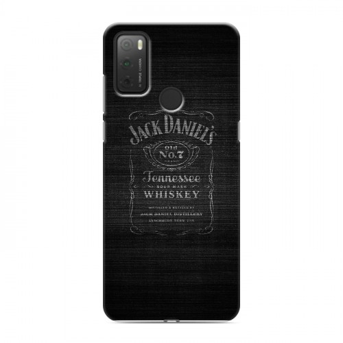Дизайнерский силиконовый чехол для Alcatel 3L (2021) Jack Daniels