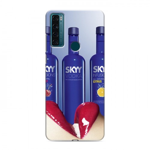 Дизайнерский силиконовый чехол для TCL 20 SE Skyy Vodka