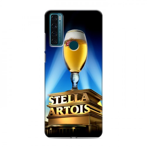 Дизайнерский силиконовый чехол для TCL 20 SE Stella Artois