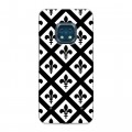 Дизайнерский силиконовый с усиленными углами чехол для Nokia XR20 Черно-белые фантазии