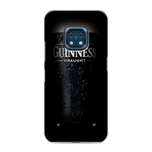 Дизайнерский силиконовый с усиленными углами чехол для Nokia XR20 Guinness