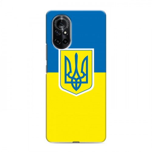 Дизайнерский силиконовый чехол для Huawei Nova 8 Флаг Украины