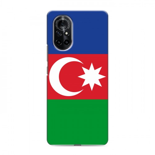 Дизайнерский силиконовый чехол для Huawei Nova 8 Флаг Азербайджана