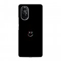 Дизайнерский силиконовый чехол для Huawei Nova 8 Минимализм на черном