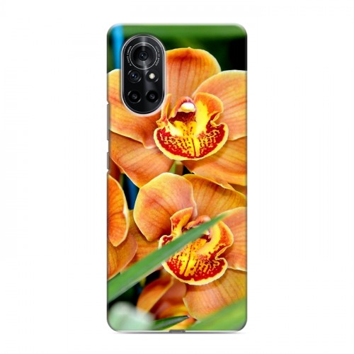 Дизайнерский силиконовый чехол для Huawei Nova 8 Орхидеи