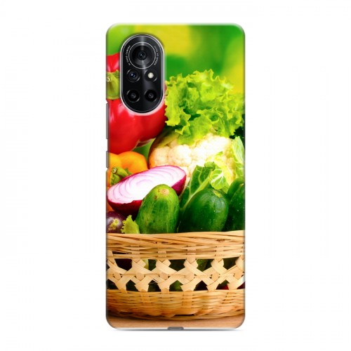 Дизайнерский силиконовый чехол для Huawei Nova 8 Овощи