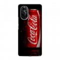 Дизайнерский силиконовый чехол для Huawei Nova 8 Coca-cola