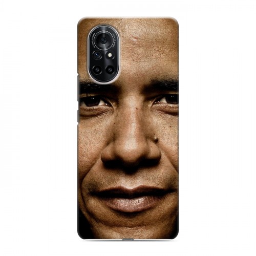 Дизайнерский силиконовый чехол для Huawei Nova 8 Барак Обама