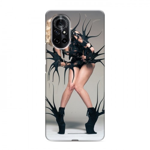 Дизайнерский силиконовый чехол для Huawei Nova 8 Леди Гага