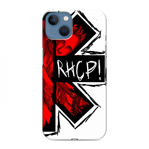 Дизайнерский силиконовый чехол для Iphone 13 Red Hot Chili Peppers