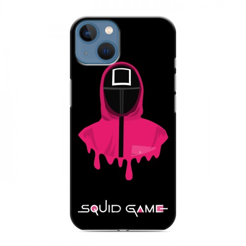 Дизайнерский силиконовый чехол для Iphone 13 Игра в кальмара