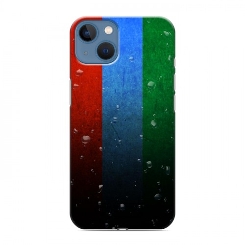 Дизайнерский силиконовый чехол для Iphone 13 Флаг Дагестана