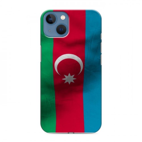 Дизайнерский силиконовый чехол для Iphone 13 Флаг Азербайджана