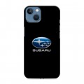 Дизайнерский силиконовый чехол для Iphone 13 Subaru
