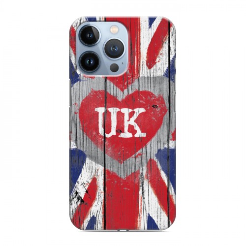 Дизайнерский силиконовый чехол для Iphone 13 Pro British love