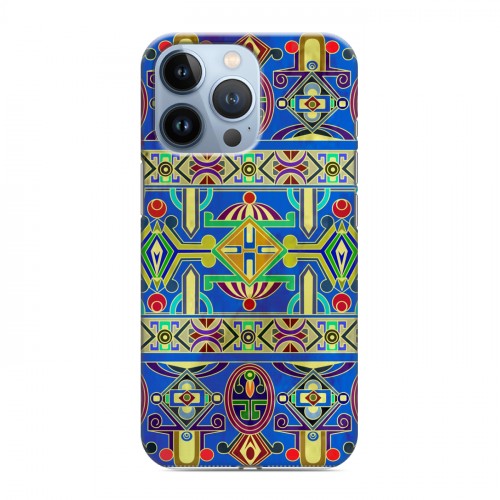 Дизайнерский силиконовый чехол для Iphone 13 Pro Тибетские искусства