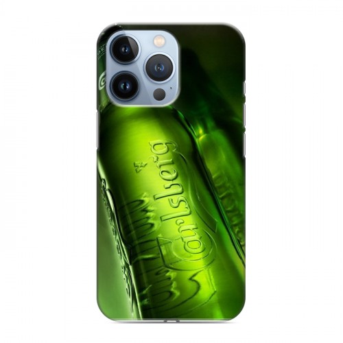 Дизайнерский силиконовый чехол для Iphone 13 Pro Carlsberg