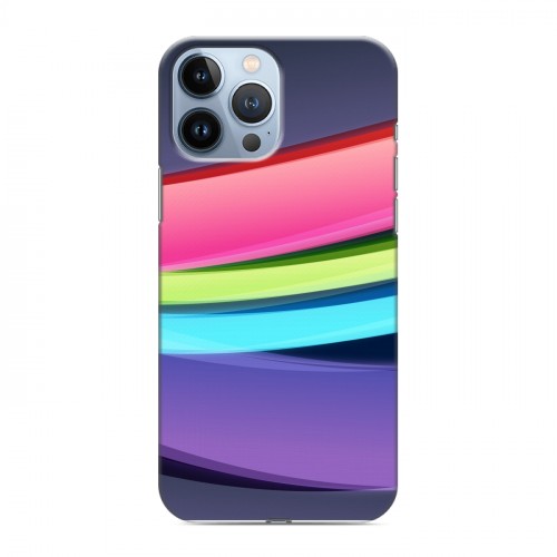 Дизайнерский силиконовый чехол для Iphone 13 Pro Max Красочные абстракции