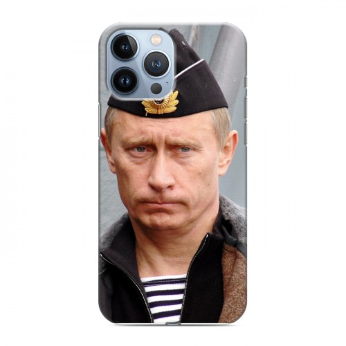 Дизайнерский пластиковый чехол для Iphone 13 Pro Max В.В.Путин