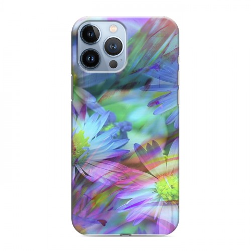 Дизайнерский силиконовый чехол для Iphone 13 Pro Max Цветочные мотивы
