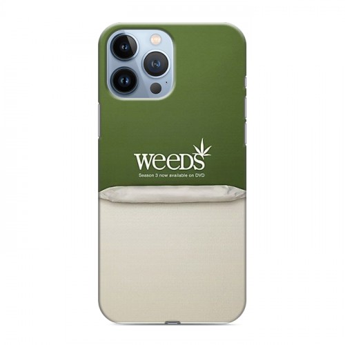 Дизайнерский силиконовый чехол для Iphone 13 Pro Max Weeds