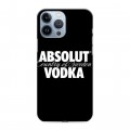 Дизайнерский пластиковый чехол для Iphone 13 Pro Max Absolut