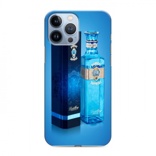 Дизайнерский силиконовый чехол для Iphone 13 Pro Max Bombay Sapphire