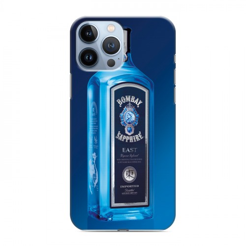 Дизайнерский силиконовый чехол для Iphone 13 Pro Max Bombay Sapphire