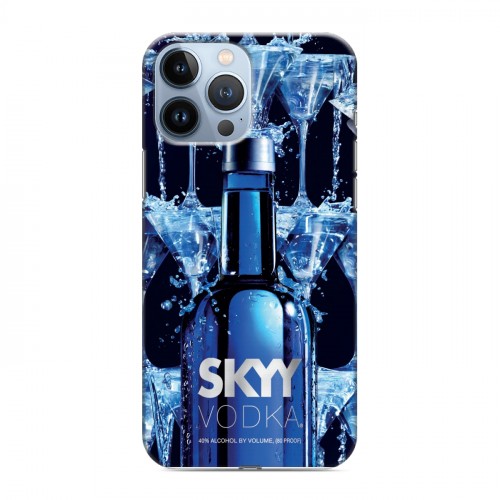 Дизайнерский силиконовый чехол для Iphone 13 Pro Max Skyy Vodka