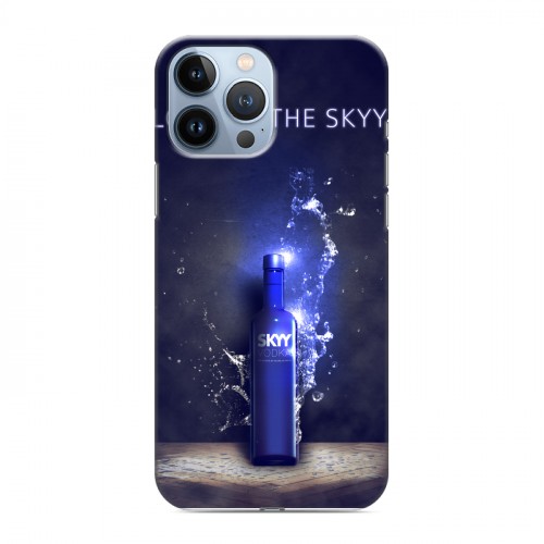 Дизайнерский силиконовый чехол для Iphone 13 Pro Max Skyy Vodka