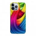 Дизайнерский силиконовый чехол для Iphone 13 Pro Max Геометрия радости