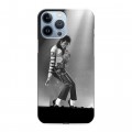Дизайнерский силиконовый чехол для Iphone 13 Pro Max Майкл Джексон