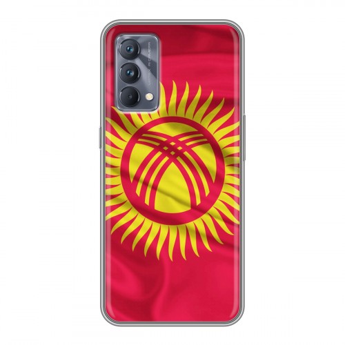 Дизайнерский силиконовый чехол для Realme GT Master Edition Флаг Киргизии
