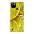 Дизайнерский силиконовый чехол для Realme C21Y Лимон