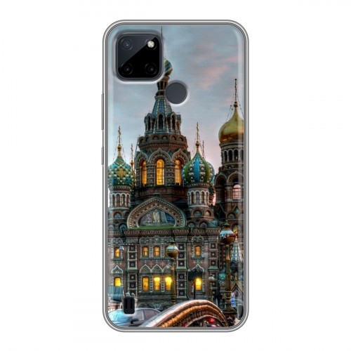 Дизайнерский силиконовый чехол для Realme C21Y Санкт-Петербург